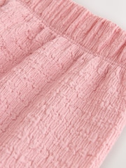 Rosa - Textured Asymmetric T-Shirt and Wide Leg Set (3-16yrs) - Imagen 8 de 8