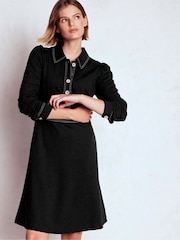 Preto - Vestido de manga comprida Nicolette da Boden - Imagem 4 de 6