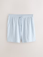 Blue/Grey Textured Jersey Co-ord Set - Image 10 of 13