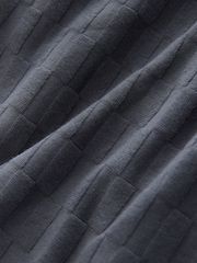Blue/Grey Textured Jersey Co-ord Set - Image 13 of 13