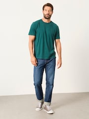 FatFace Lulworth Dark Teal T-Shirt - Image 4 of 6