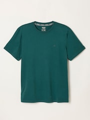 FatFace Lulworth Dark Teal T-Shirt - Image 6 of 6