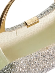 Dune London Gold Beamings Clutch Bag - Image 10 of 10