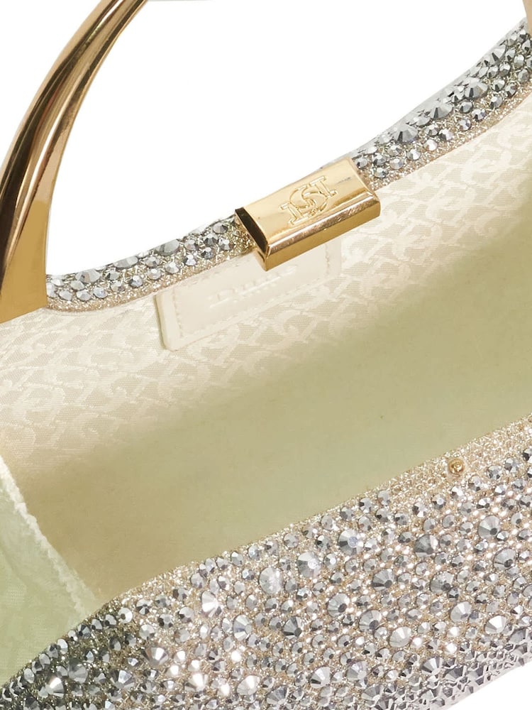 Dune London Gold Beamings Clutch Bag - Image 4 of 4 Dune London Gold Beamings Clutch Bag - Image 4 of 4