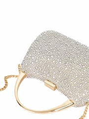 Dune London Gold Beamings Clutch Bag - Image 9 of 10