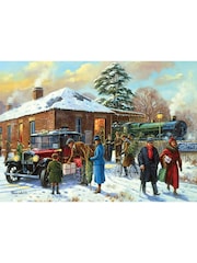 Kidikraft Xmas Nostalgia Nearly Home 1000 Piece Jigsaw Puzzle - Image 2 of 2