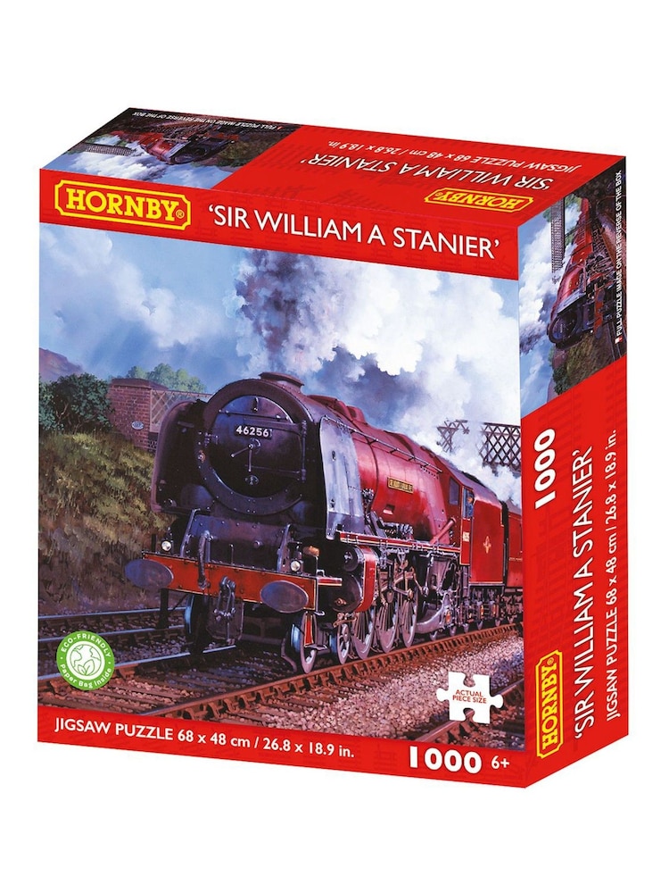 Kidikraft Hornby Sir Williams A Stanier 1000 Piece Jigsaw Puzzle - Image 1 of 2