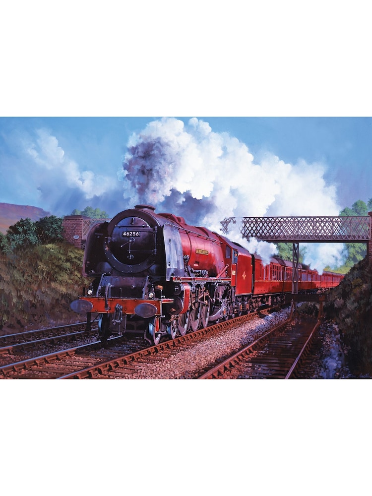 Kidikraft Hornby Sir Williams A Stanier 1000 Piece Jigsaw Puzzle - Image 2 of 2