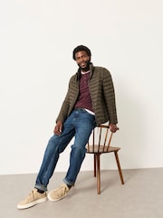 Morado ciruela - FatFace Long Sleeve Woodside T-Shirt - Imagen 4 de 6