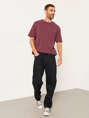 FatFace Alton Dusky Purple Short Sleeve T-Shirt - Image 4 of 6