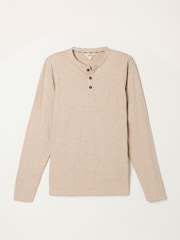 Oatmeal - FatFace Long Sleeve Woodside T-Shirt - Imagen 6 de 6