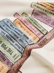 FatFace Bookshelf Graphic T-Shirt - Imagen 7 de 7