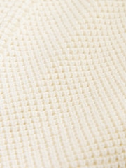 Ecru Textured Zip Through Knitted Bomber Cardigan (3mths-7yrs) - Image 9 of 9