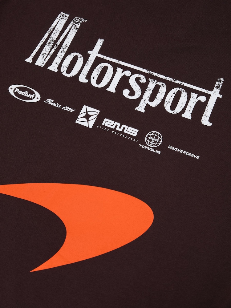 McLaren Racing Motorsport Relaxed T-Shirt Unisex-Fit - Image 9 of 9