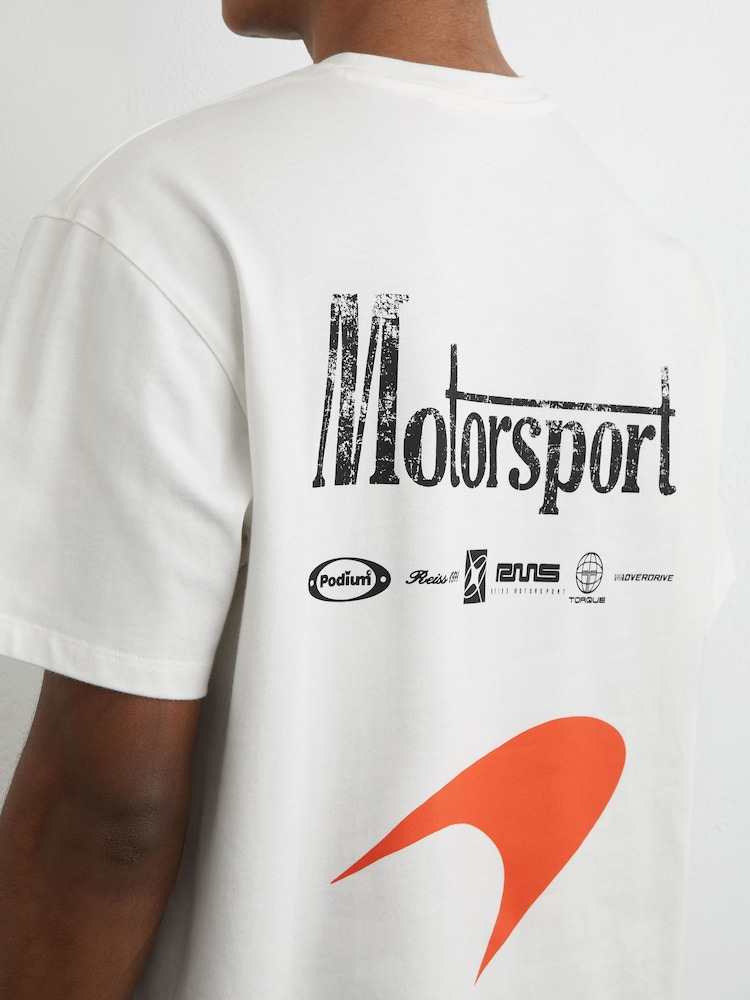 McLaren Racing Motorsport Relaxed T-Shirt Unisex-Fit - Image 1 of 7