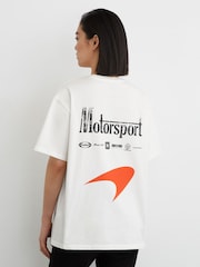 McLaren Racing Motorsport Relaxed T-Shirt Unisex-Fit - Image 4 of 7