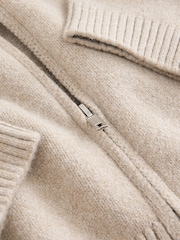 Neutral Zip Through Cardigan (3-16yrs) - Image 3 of 3