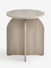 Light Natural Langton Oak Effect Langton Side Table - Image 4 of 5
