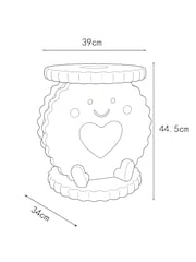 Biscuit Resin Side Table - Imagen 3 de 6