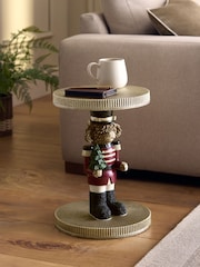 Gold Hamish Nutcracker Resin Side Table - Image 1 of 4