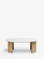 Mid Natural Santa Fe Mango Wood Coffee Table - Image 1 of 4