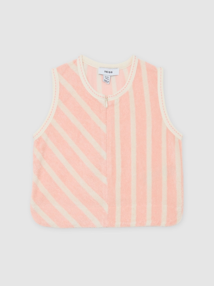 Reiss Peach Bay Top & Jogger Set - Image 2 of 3