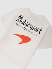 McLaren Racing Motorsport Relaxed T-Shirt Unisex-Fit - Image 3 of 3
