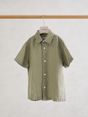 Reiss Thyme Green Holiday Shirt - Image 1 of 3