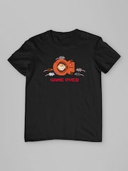 All + Every Black South Park Kenny Dead Game Over Pixelated T-Shirt - Image 3 of 4
