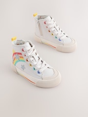 Arcoíris blanco - Zapatillas de caña alta - Imagen 1 de 6