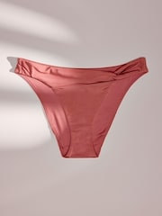 AIYLA Rose Pink High Leg Premium Bikini Bottoms - Image 5 of 7