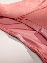 AIYLA Rose Pink High Leg Premium Bikini Bottoms - Image 7 of 7