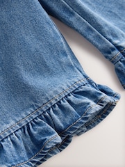 Denim Frill Hem Wide Leg Jeans (3mths-7yrs) - Image 8 of 8