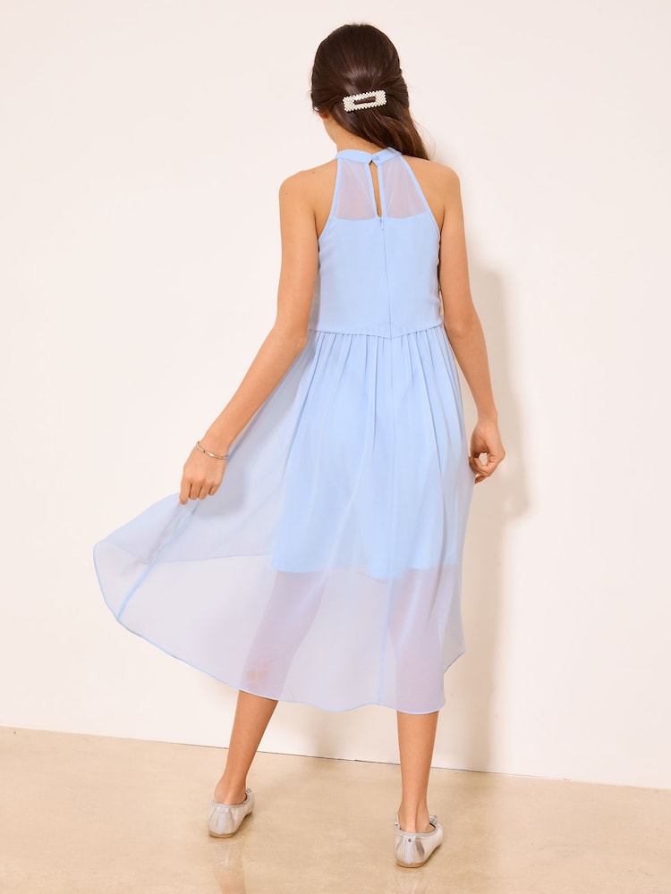 Lipsy Blue 3D Bodice Occasion Dress (7-16yrs) - Image 5 of 5 Lipsy Blue 3D Bodice Occasion Dress (7-16yrs) - Image 5 of 5