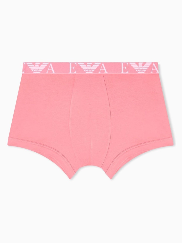 Emporio Armani Rainbow Pink Trunks 5 Pack - Image 2 of 12