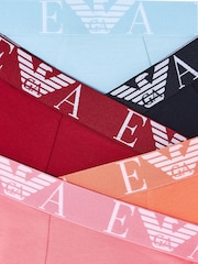 Emporio Armani Rainbow Pink Trunks 5 Pack - Image 7 of 12