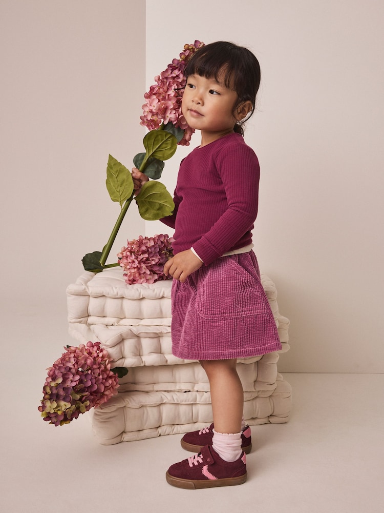 Pink Cord Skirt (3mths-7yrs) - Image 2 of 8