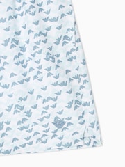 Emporio Armani Blue All Over Logo Swim Boxers - Image 2 of 3