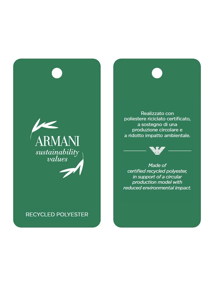 Emporio Armani Blue All Over Logo Swim Boxers - Image 3 of 3