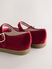 Red Square Toe Mary Jane Shoes - Image 5 of 5