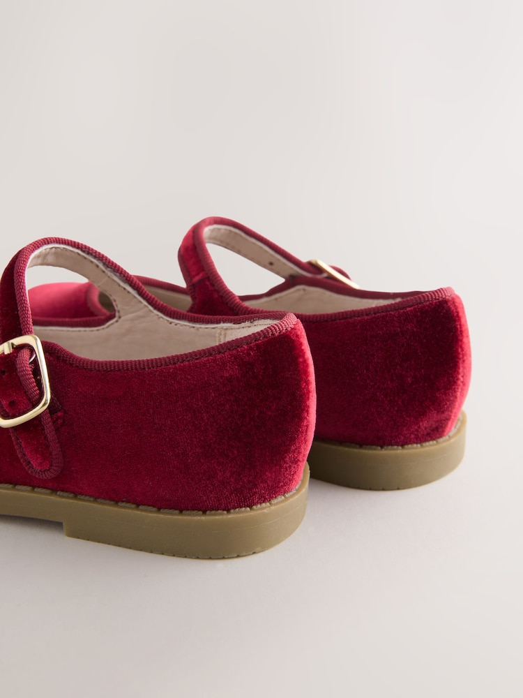 Red Square Toe Mary Jane Shoes - Image 5 of 5 Red Square Toe Mary Jane Shoes - Image 5 of 5
