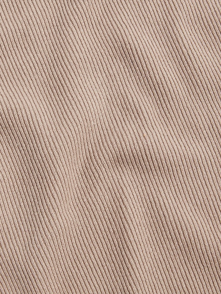 Peckham Rye Natural Knitted Rib Quarter Zip Jumper - Image 11 of 11 Peckham Rye Natural Knitted Rib Quarter Zip Jumper - Image 11 of 11