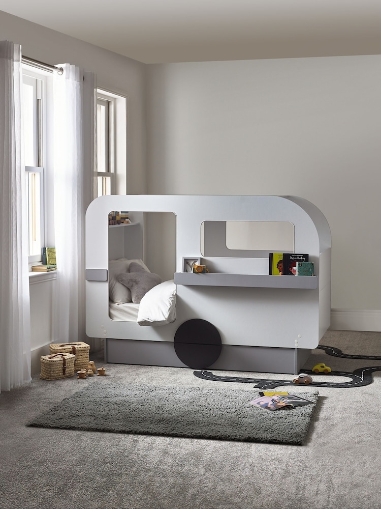 Julian Bowen Grey And White Tourer Caravan Bed - Image 1 of 12