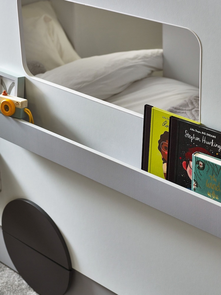 Julian Bowen Grey And White Tourer Caravan Bed - Image 2 of 12