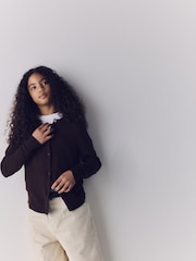 The Set 3 Pack Knitted Cardigans Pink/Light Pink/Brown - Image 5 of 6