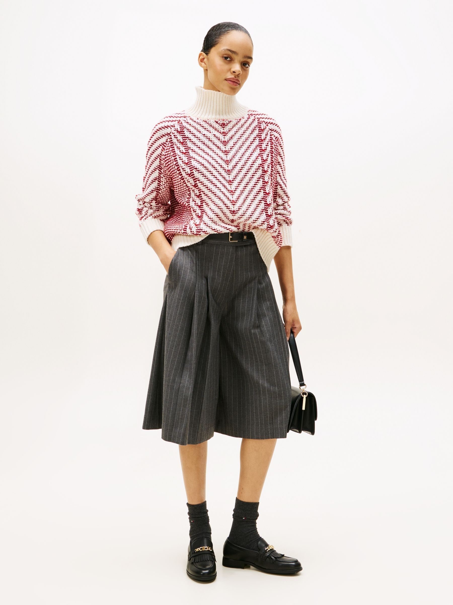 Comprar Suéter Tommy Hilfiger de lã pura com tricô trançado