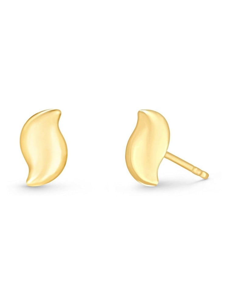 Beaverbrooks 9ct Yellow Gold Plated Stud Earrings - Image 2 of 4 Beaverbrooks 9ct Yellow Gold Plated Stud Earrings - Image 2 of 4