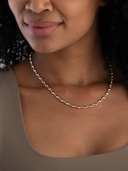 Beaverbrooks 9ct Yellow Gold Bead Necklace - Image 1 of 4