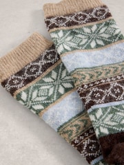 White Stuff Green In A Box Cosy Mens Socks - Image 5 of 5