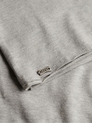 Superdry Grey Vintage Logo Embroidered T-Shirt - Image 2 of 2
